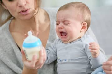 Koľko mlieka má vypiť 2-mesačné dieťa?
