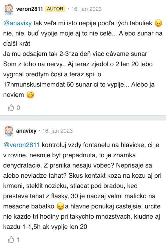 Tabuľka, koľko má vypiť novorodenec diskusia Modrykonik