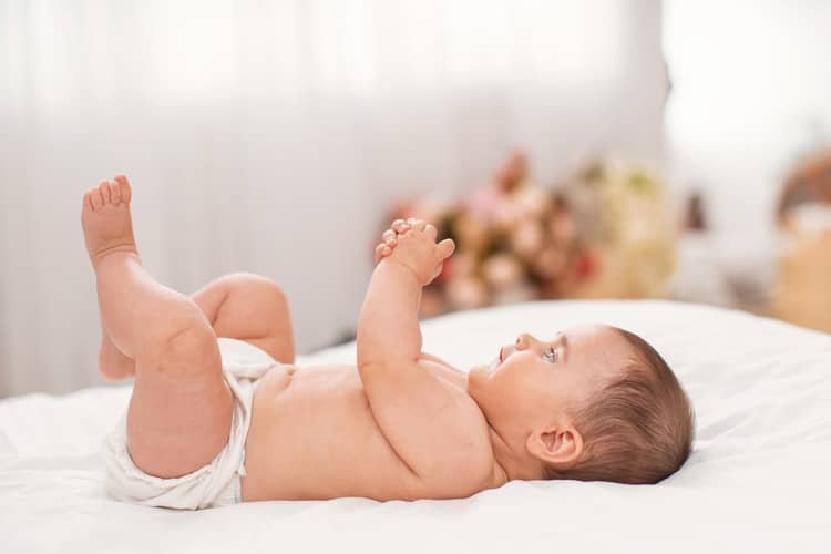 Čo dokáže 4-mesačné bábätko?