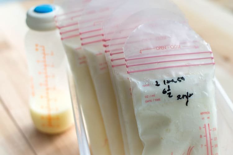 Skladovanie materského mlieka a bezpečnosť