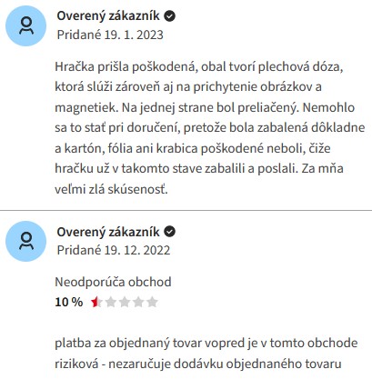 agatinsvet.sk hodnotenie
