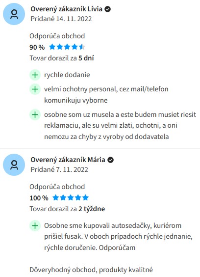 Babytrend.sk recenzie