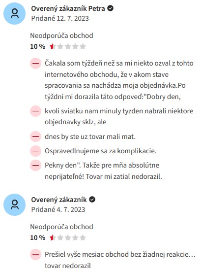 Kmart.sk recenzie