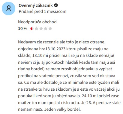 Mackoviahracky.sk hodnotenie