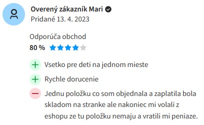 Predeti.sk hodnotenie