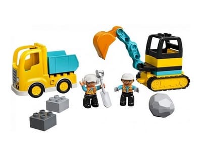 LEGO Duplo Nákladiak a pásový bager