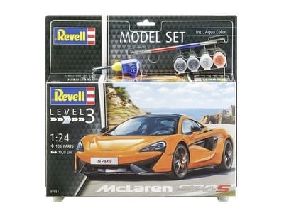 Plastic ModelKit – auto McLaren 570S 1:24