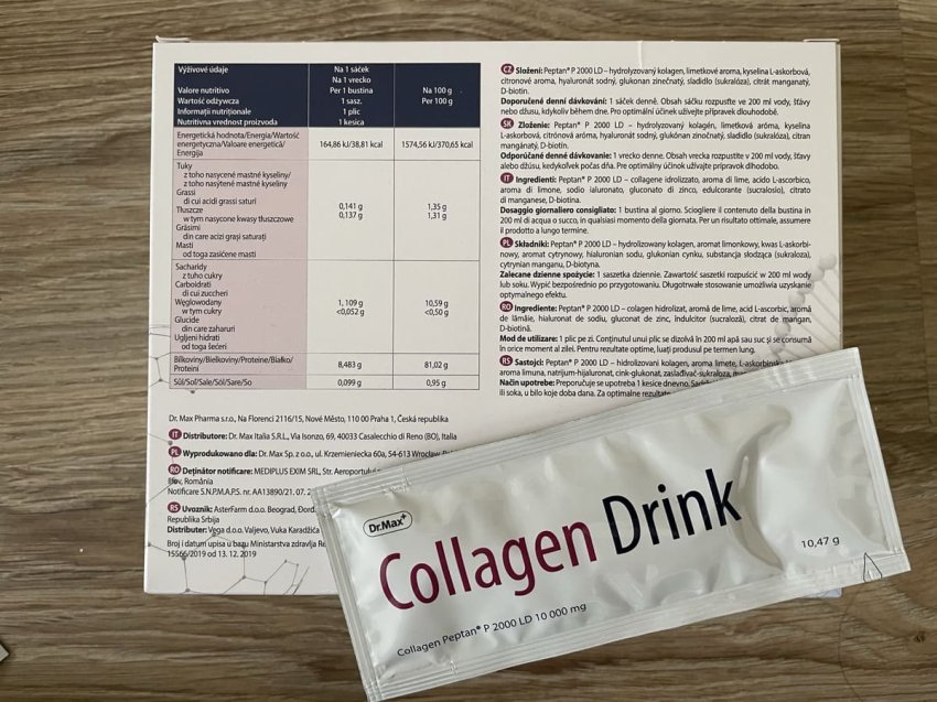 Dr.Max Collagen Drink užívanie