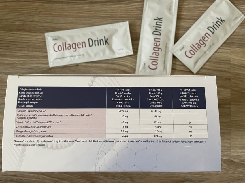 Dr.Max Collagen Drink zloženie