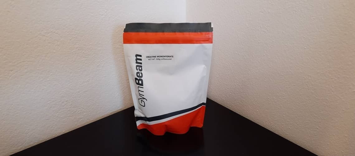 GymBeam Kreatín monohydrát recenzia