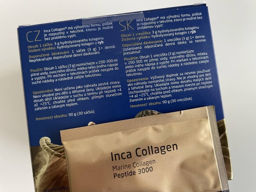 Inca Collagen dávkovanie
