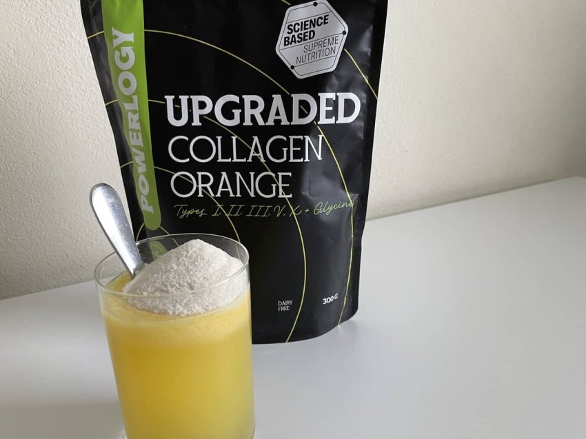 Powerlogy Upgraded Collagen Orange rozpustnosť