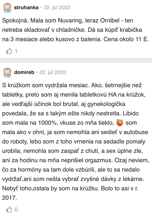 Antikoncepčný krúžok diskusia Modrykonik