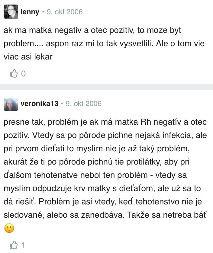 Aké krvé skupiny nemôžu mať spolu deti diskusia Modrykonik