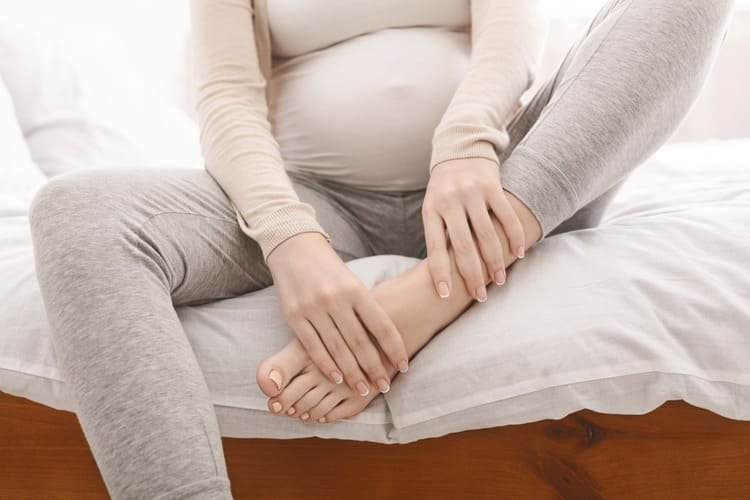 Vznik opuchov v tehotenstve