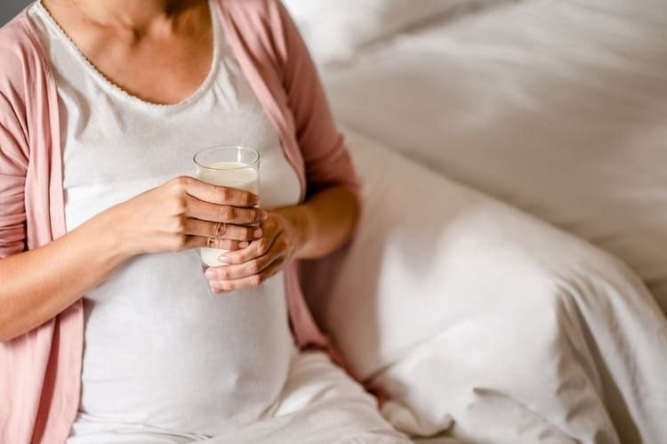 Mlieko na pálenie záhy v tehotenstve