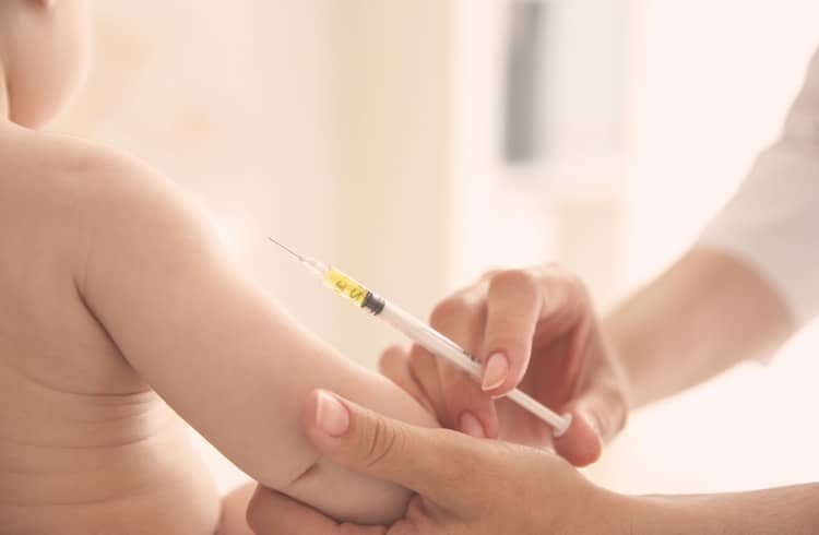 5-mesačné bábätko očkovanie