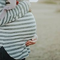 Tehotenské bruško v 8.mesiaci