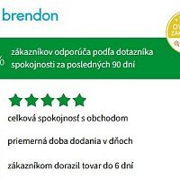 Brendon.sk hodnotenie Heureka.sk